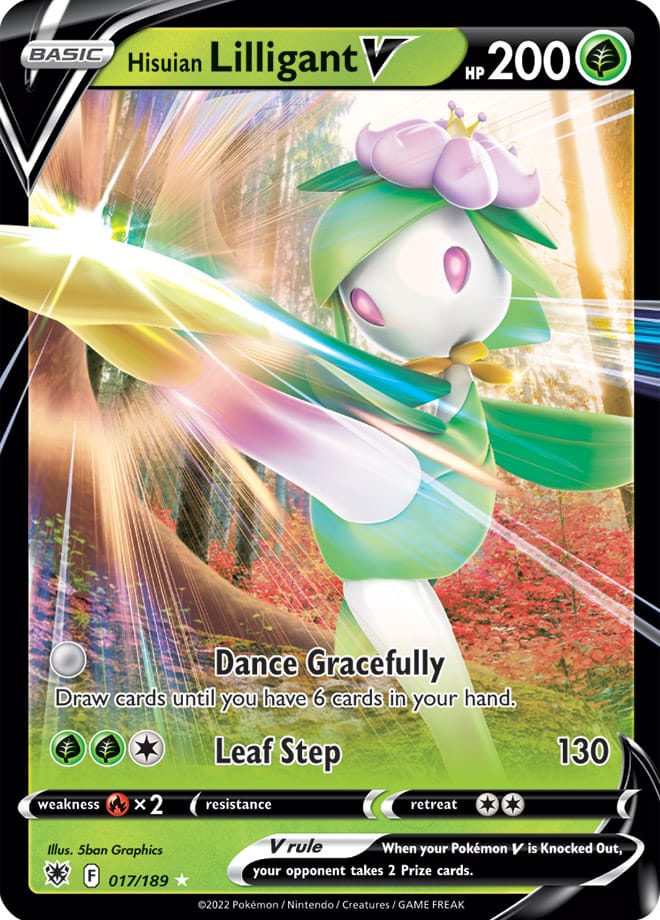 Hisuian Lilligant V Astral Radiance Bulbapedia The Community