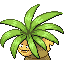 Exeggutor's back sprite in Ruby, Sapphire, and Emerald