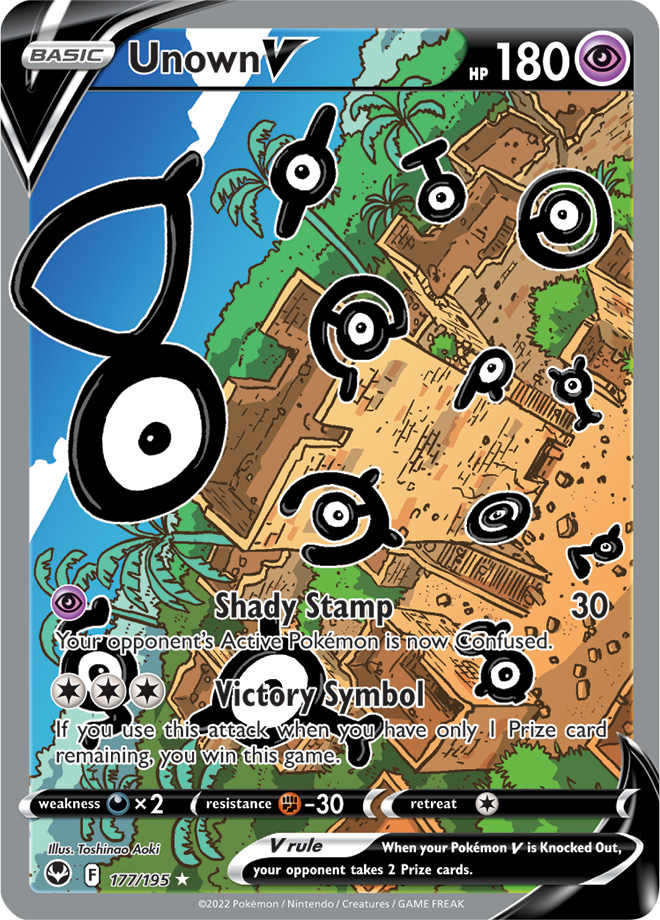 Unown V Silver Tempest 65 Bulbapedia the community driven Pokémon