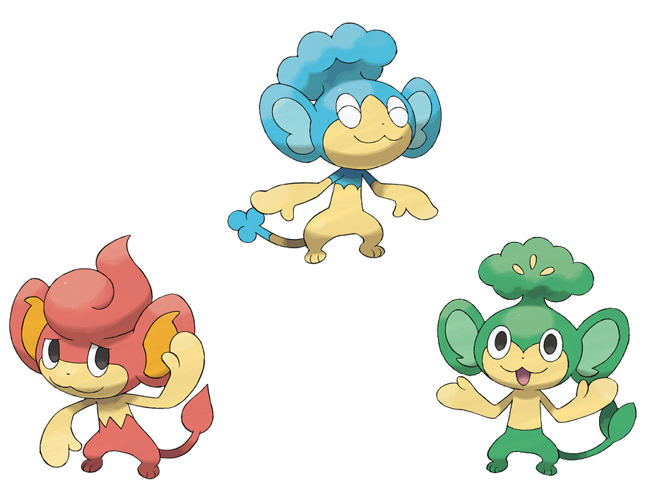 pokemon black and white monkeys.  and N debut in the fifth generation games Pokémon Black and White.