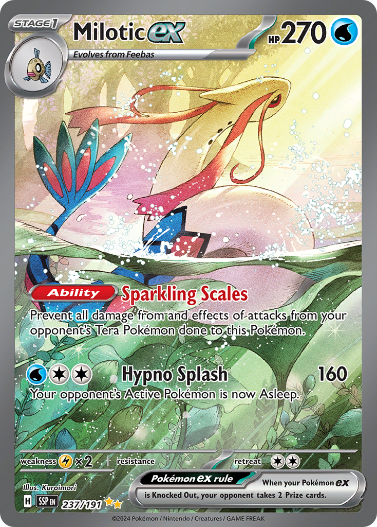 Milotic Ex Surging Sparks Bulbapedia The Community Driven