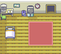 The player's bedroom in Pokémon Ruby and Sapphire