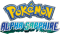 Pokémon Alpha Sapphire English logo