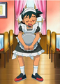 Ash's maid outfit
