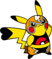 Alernate Fighter Spirit artwork of Pikachu Libre