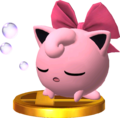 Jigglypuff alternate trophy in the 3DS version.