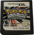Pokémon Platinum cartridge