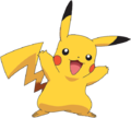 Pikachu from Advanced Generation, the current design (2006)