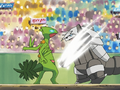 Sceptile detecting Aggron's attack