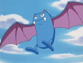 Golbat with its mouth closed