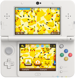 Lots of Pikachu Nintendo 3DS theme.png