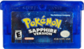 Pokémon Sapphire cartridge