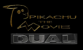 Pikachu the Movie DUAL logo from White—Victini and Zekrom