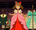 May's dress in Lucario and the Mystery of Mew