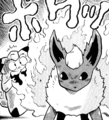 Flareon in the Pocket Monsters manga