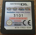 European International Summer 2013 Pokémon of Myth trio distribution cartridge
