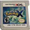 Pokémon X cartridge