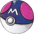 Master Ball artwork from Generation I