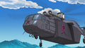 One of Team Rocket's helicopters in the Best Wishes series