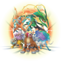 Some Legendary Pokémon featured in the game