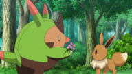 Love Strikes! Eevee, Yikes!