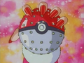 A diamond-encrusted Poké Ball in Go West Young Meowth