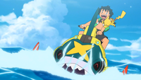 A Poké Ride Sharpedo