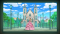 Serena in a gown for her first Pokévision