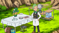 Cilan with his apron on