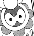 A Sunny Form Castform in Pokémon Adventures