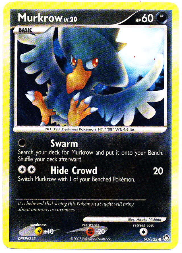 Murkrow Mysterious Treasures 90 Bulbapedia The Community Driven