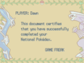Pokémon Diamond and Pearl (National)
