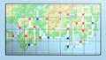 Kanto and Johto's Town Map