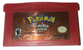 Pokémon FireRed cartridge