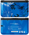 Xerneas Yveltal Blue 3DS XL