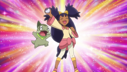 Iris catches a Pokémon.png