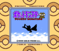 Japanese Gold title screen (Super Game Boy)