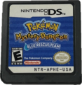 Pokémon Mystery Dungeon: Blue Rescue Team cartridge