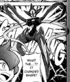 Deoxys in its Attack Forme in Pokémon Diamond and Pearl Adventure!
