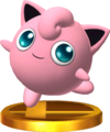 Jigglypuff trophy in the 3DS version.