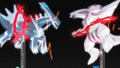 Dialga and Palkia being controlled by the Red Chain