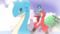 Lapras Paddle in the anime