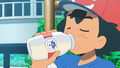 Ash and Cameron drink Moomoo Milk