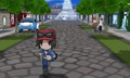 Early image of Estival Avenue in Lumiose City