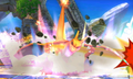 Charizard's Down Smash attack in the 3DS version