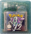 Pokémon Crystal cartridge