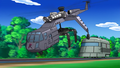 A Team Rocket cargo helicopter, skycrane variant