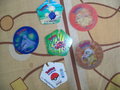 Pokémon Tazos from Indonesia