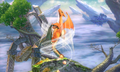 Charizard's Up Special attack in the 3DS version