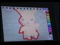 Tracing Pikachu in Drawing mode